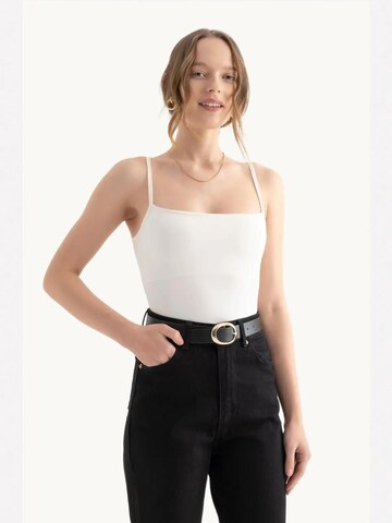 Shirtbody Hiccup en blanc