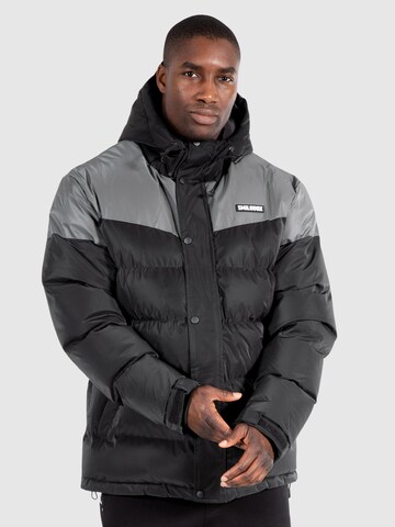 Veste d’hiver 'Kendrick' Smilodox en noir : devant