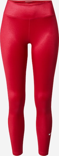 Pantaloni sport NIKE pe roșu / alb, Vizualizare produs