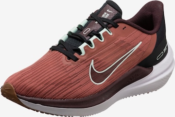 NIKE Running Shoes 'Zoom Winflo 9' in Brown: front