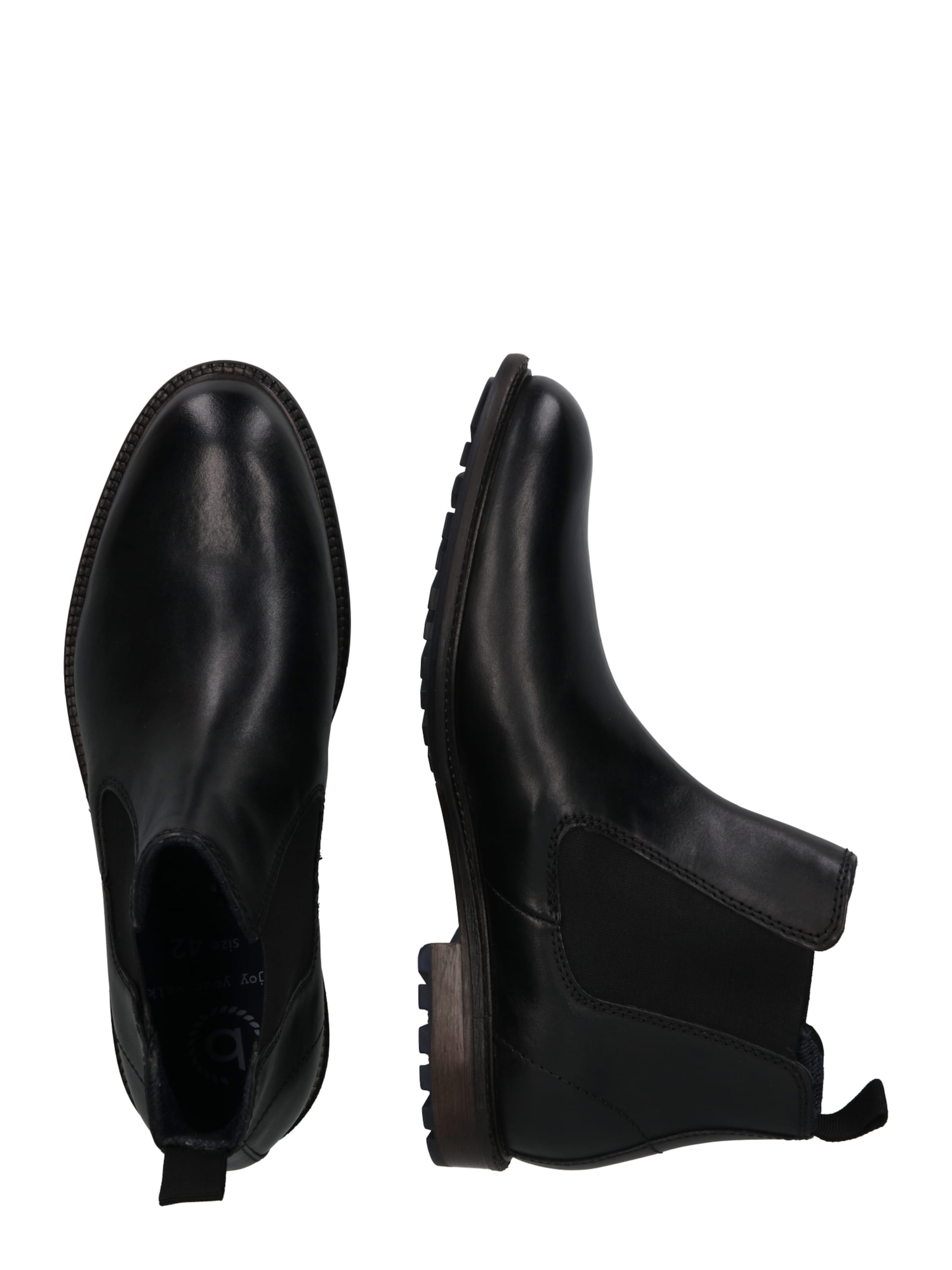 Boots chelsea 'Bonifacio' di bugatti in nero