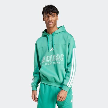 ADIDAS SPORTSWEARSportska sweater majica 'TIRO' - zelena boja: prednji dio