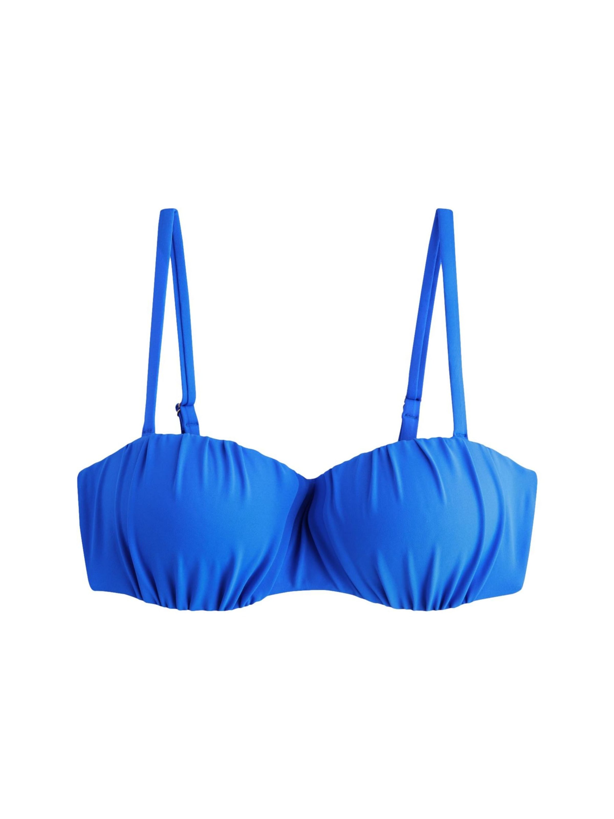 Next Bandeau Bikinioverdel i blå: forside
