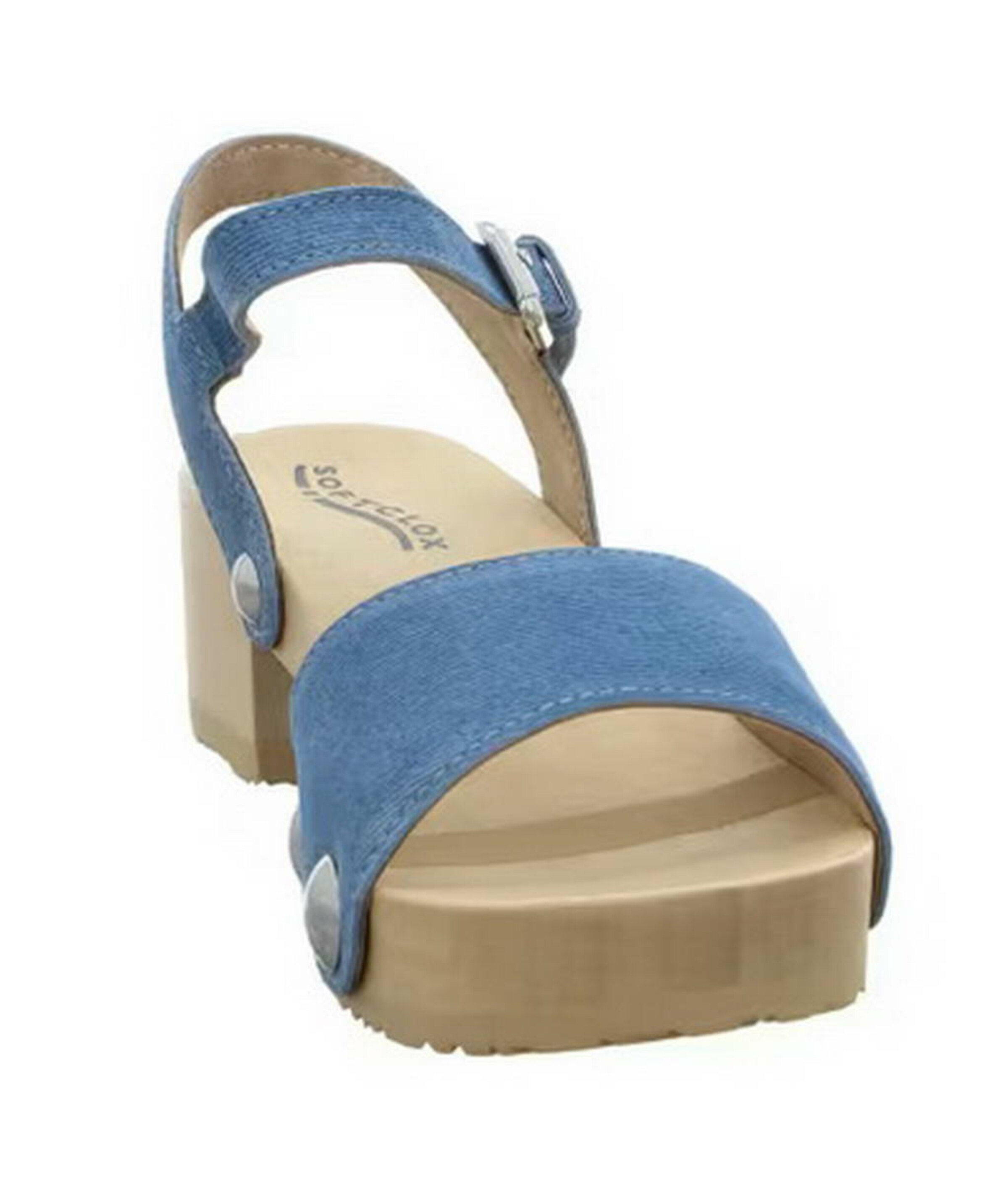 SOFTCLOX Strap Sandals in Blue