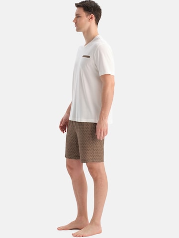 Dagi Pajama short in Brown