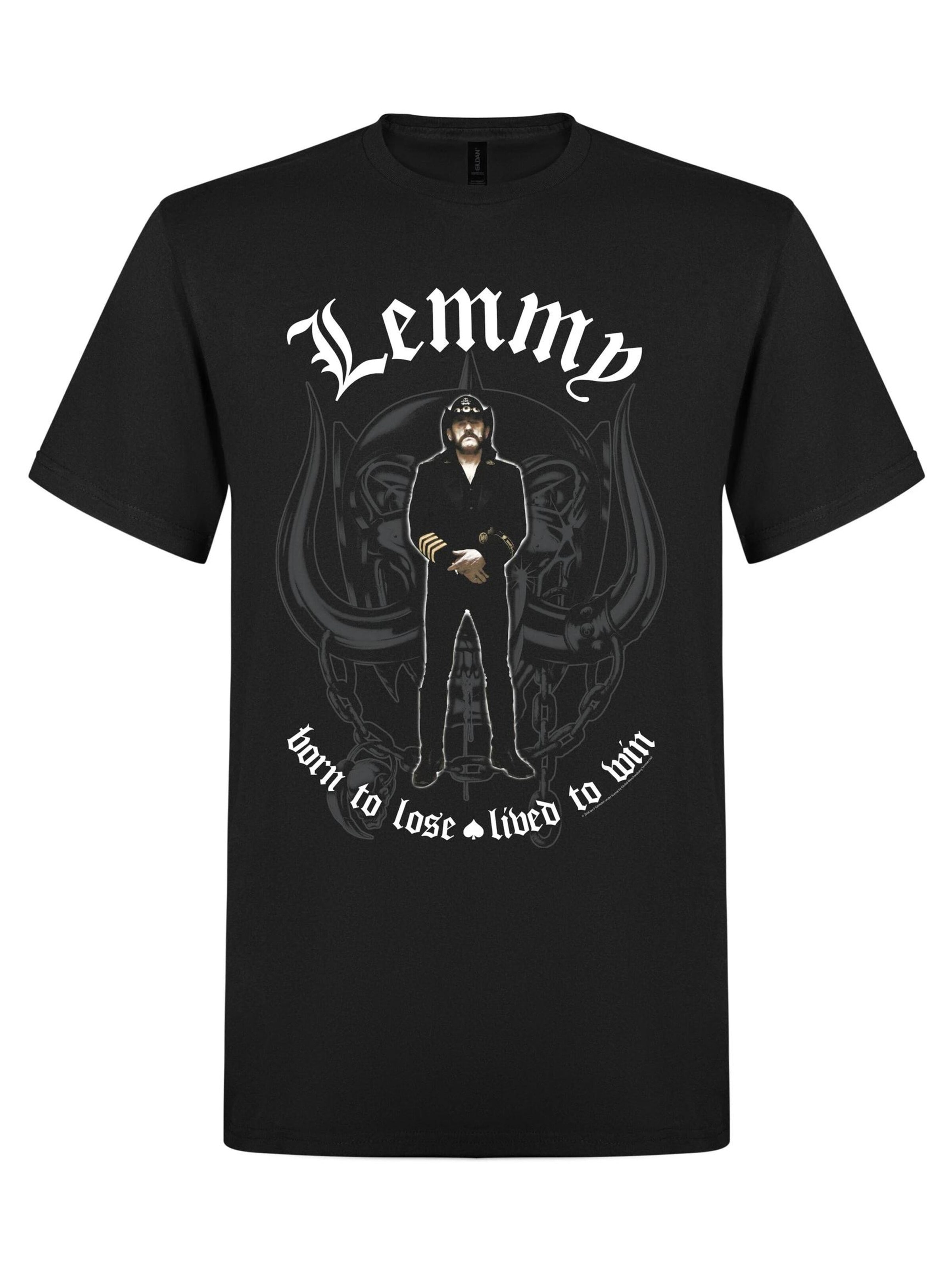 Lemmy Kilmister Koszulka 'Lemmy Kilmister --Memorial Statue T-Shirt' w kolorze czarny