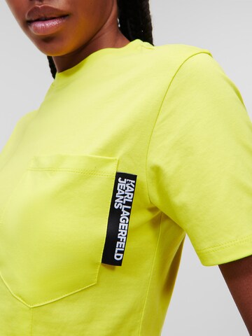 KARL LAGERFELD JEANS - Camiseta en amarillo