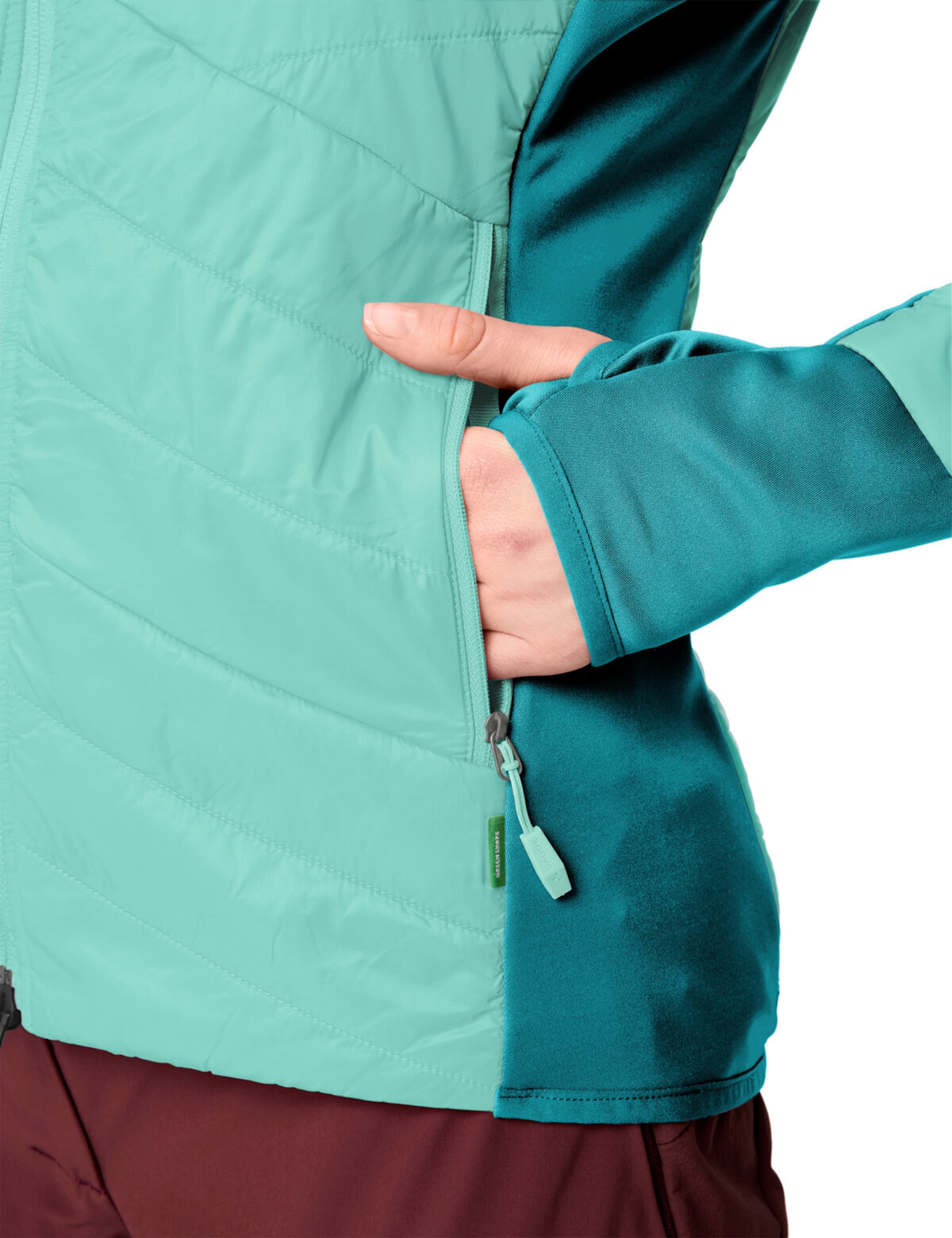 VAUDE Outdoor jacket 'Sesvenna IV' in Green
