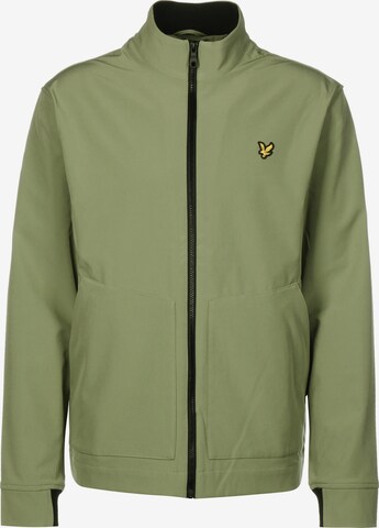 Lyle & Scott Tussenjas in Groen: voorkant