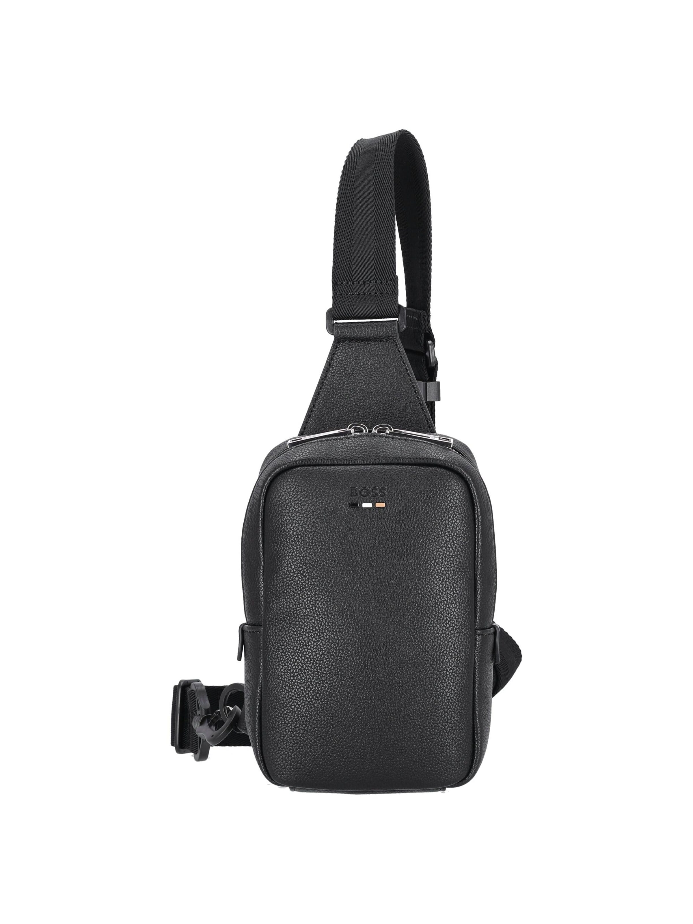 HUGO BOSS Umhängetasche 'Ray'‌‌‌ in Schwarz: Vorderseite