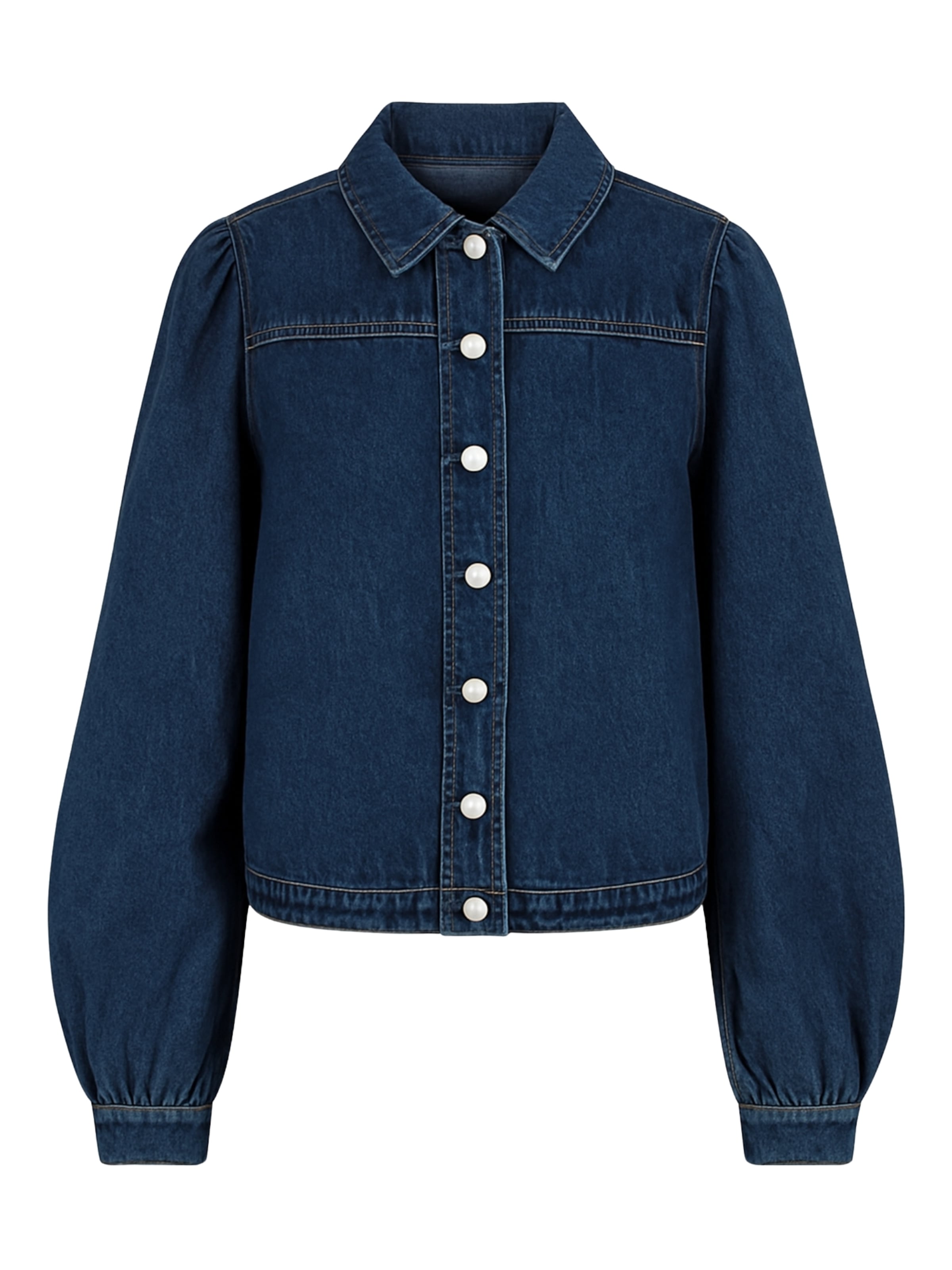 Chemisier 'Ninni' NORR en bleu : devant