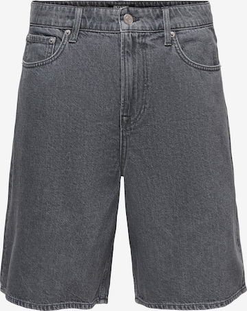 Only & Sons - Pierna ancha Vaquero 'ONSREMI' en gris: frente