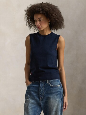 Polo Ralph Lauren Pulover | modra barva: sprednja stran