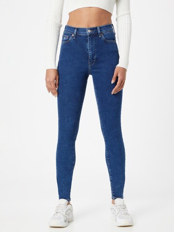 Tommy Jeans Skinny Jeans in Blauw: voorkant