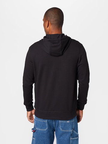 JOOP! Jeans Zip-Up Hoodie 'Salvatore' in Black