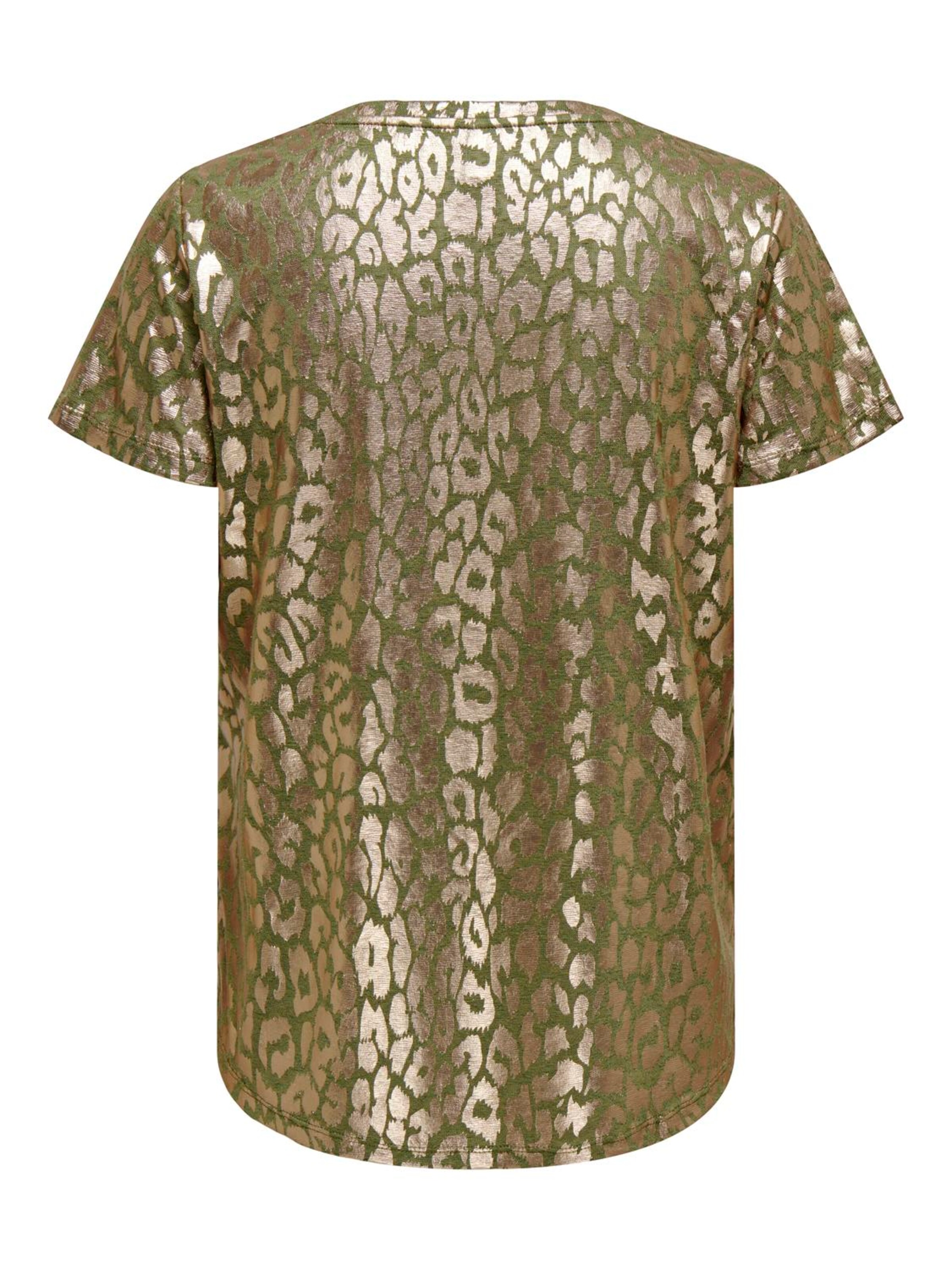 žalia ONLY Marškinėliai