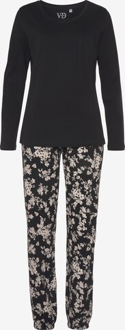 VIVANCE Pajama in Black: front