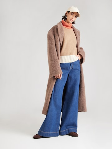 UNITED COLORS OF BENETTON Pulóver - bézs