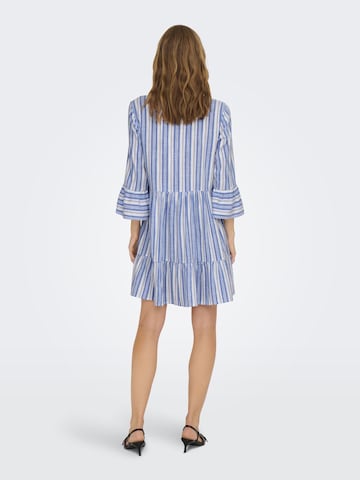 Robe 'Toni' ONLY en bleu