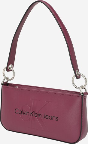 Calvin Klein Jeans Torba za čez ramo | vijolična barva