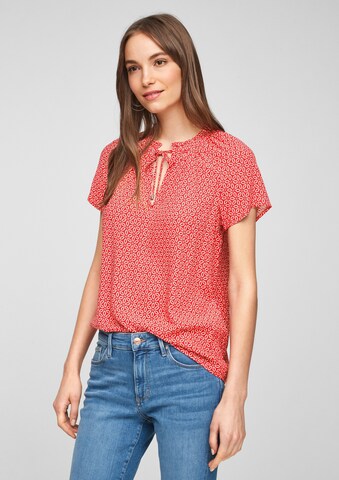 s.Oliver Blouse in Red: front