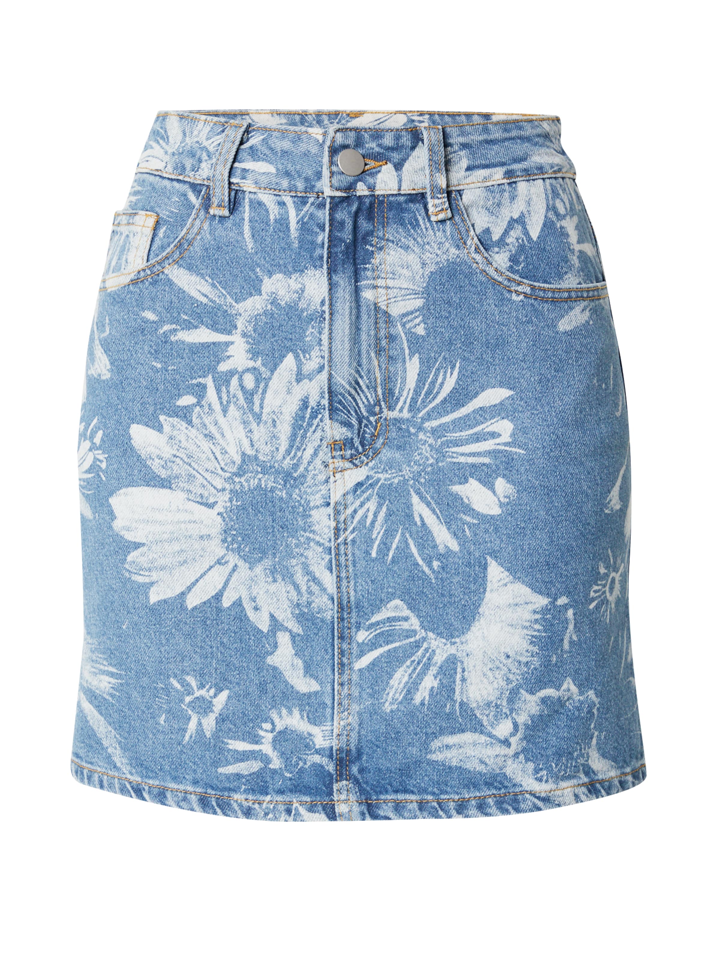 VILA Юбка в Синий: спереди