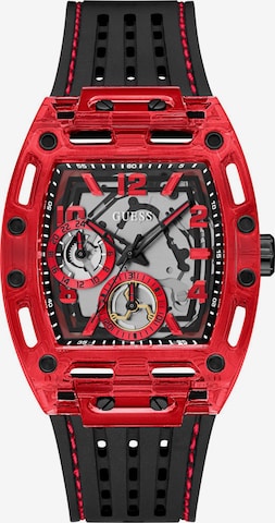 Orologio analogico 'Phoenix' di GUESS in nero: frontale