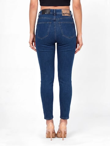 Skinny Jeans '1984 Slandy-High' di DIESEL in blu