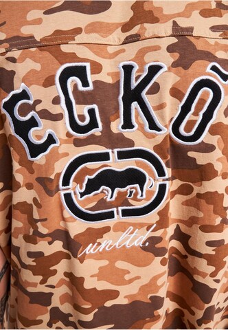 T-Shirt Ecko Unlimited en marron