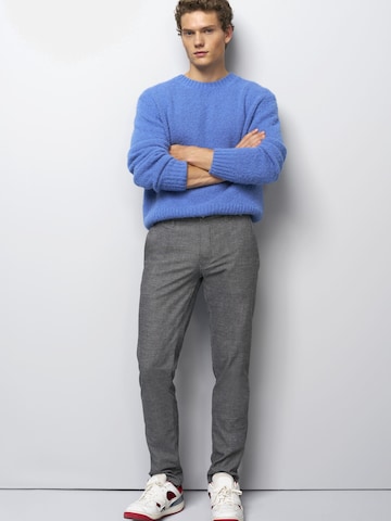 MEYER Regular Chino in Grau