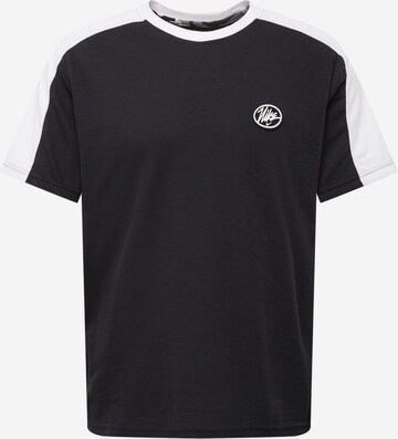 NIKE - Camiseta funcional en negro: frente