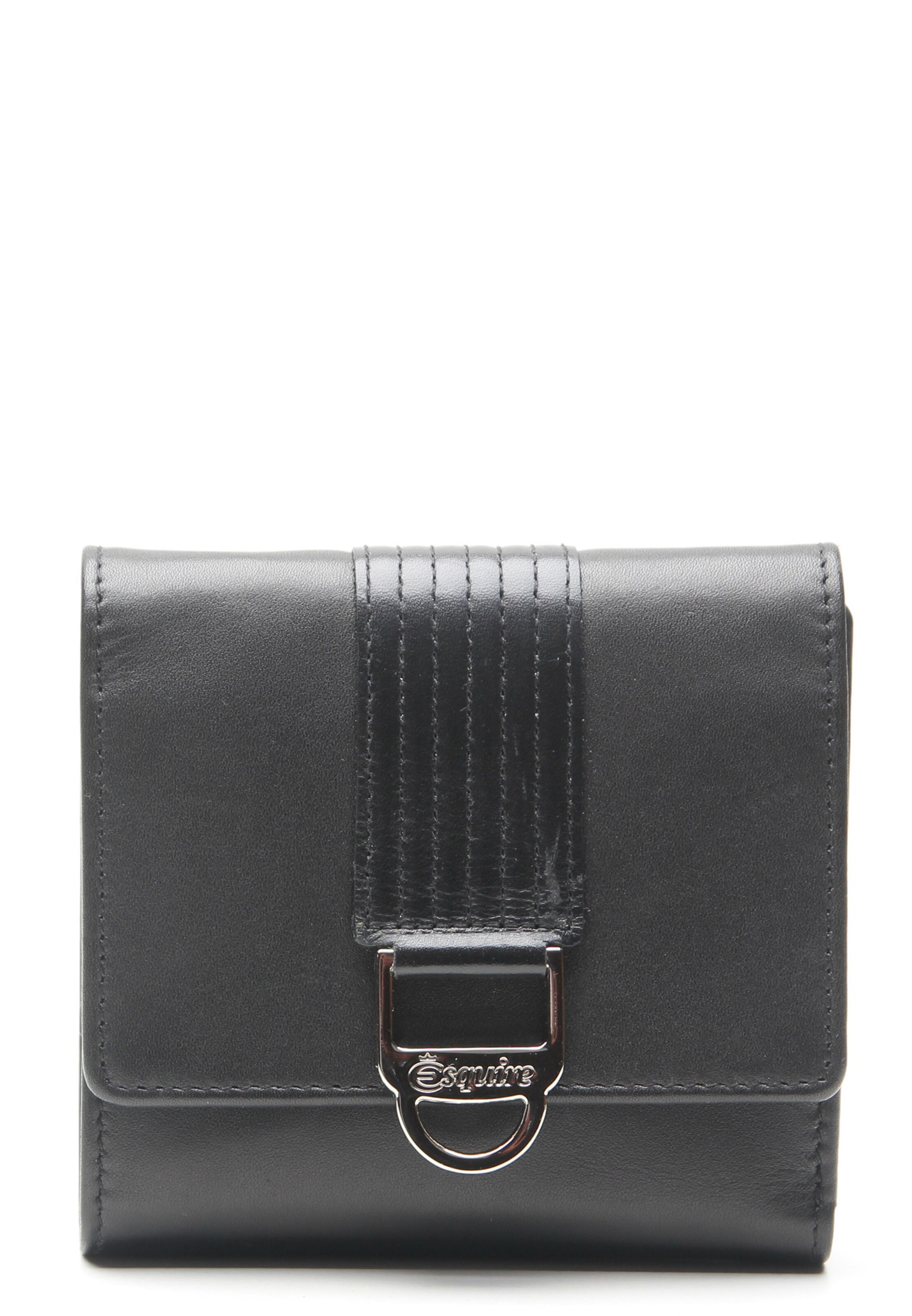 Esquire Geldbörse 'Sofia' in Schwarz: Vorderseite
