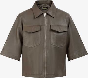 faina Prechodná bunda - Sivá: predná strana