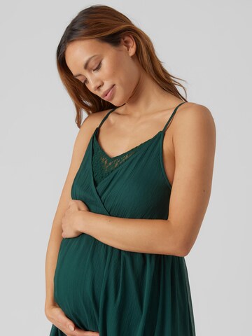 Vero Moda Maternity Letné šaty 'OLIVIA' - Zelená