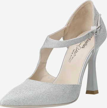 Nero Giardini Pumps in Silber: Vorderseite