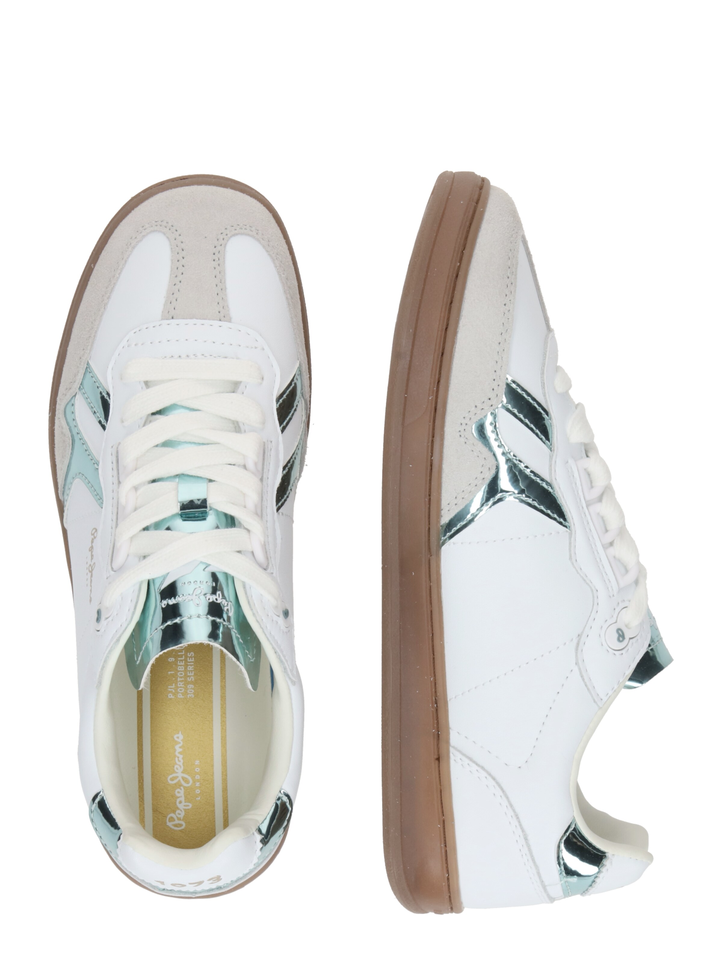 Pepe Jeans Platform trainers 'BALL RISE' in White