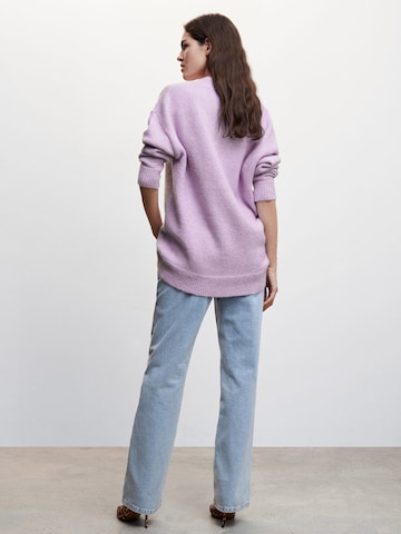 MANGO Sweater 'Anec' in Purple