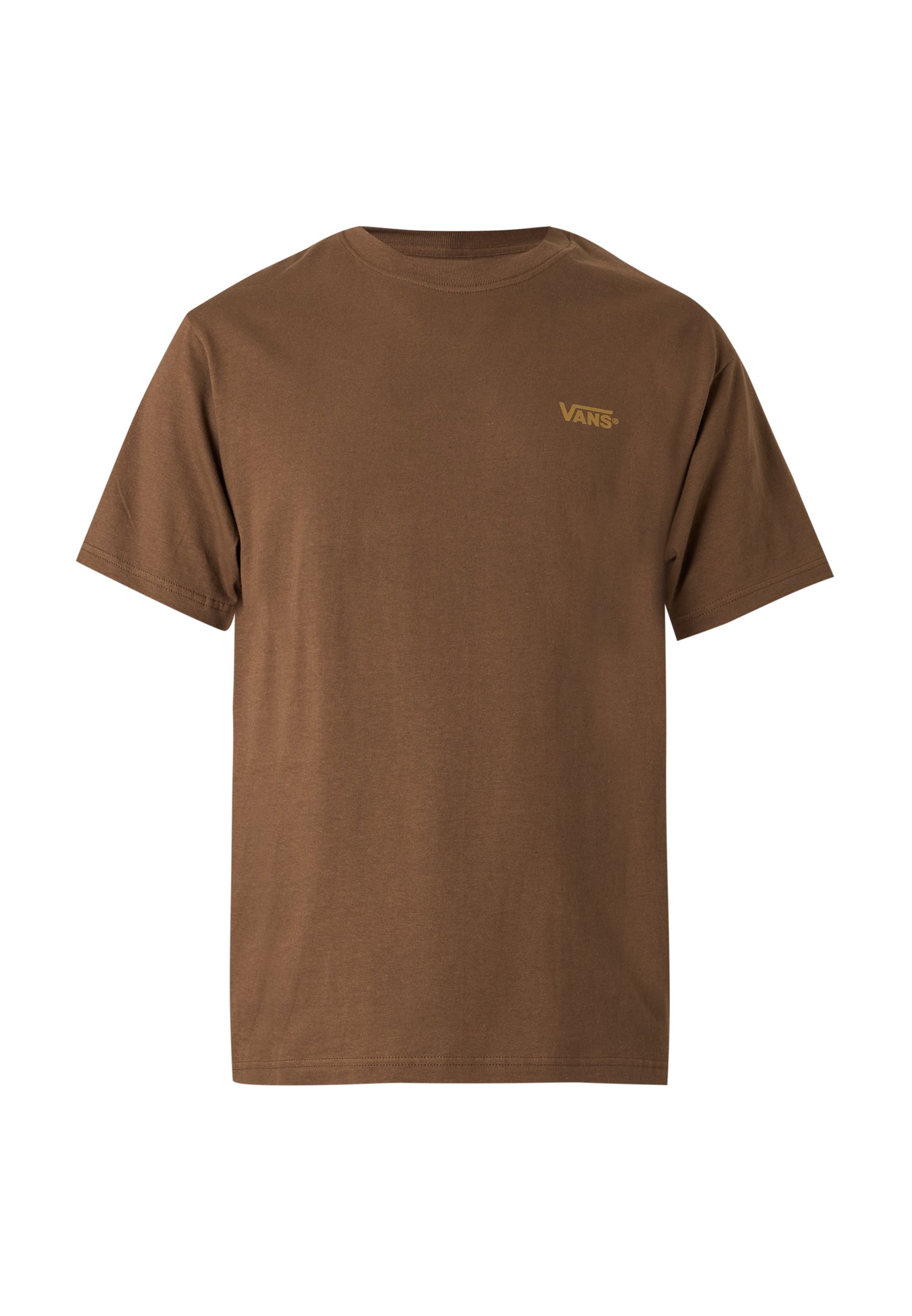 VANS Majica 'NEW LEFT CHEST' | rjava barva: sprednja stran
