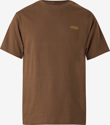 VANS Majica 'NEW LEFT CHEST' | rjava barva: sprednja stran