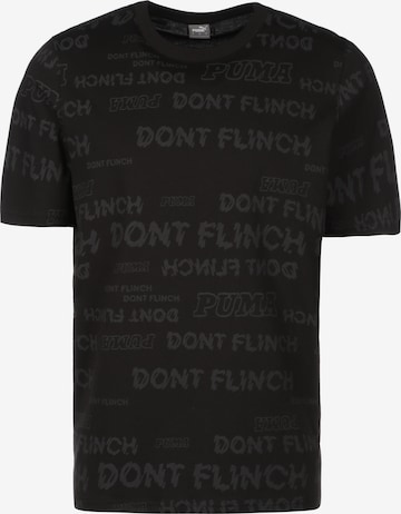 T-Shirt fonctionnel 'Timeout' PUMA en noir : devant