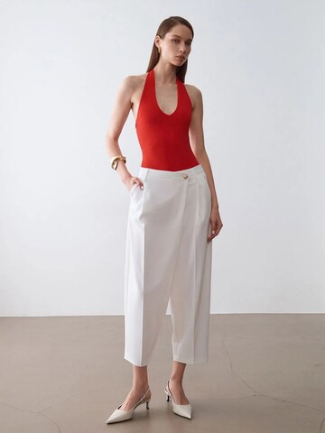 Dilvin Regular Pants in White