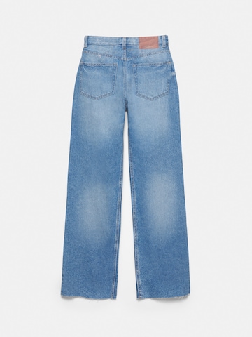 Pull&Bear Bő szár Farmer - kék