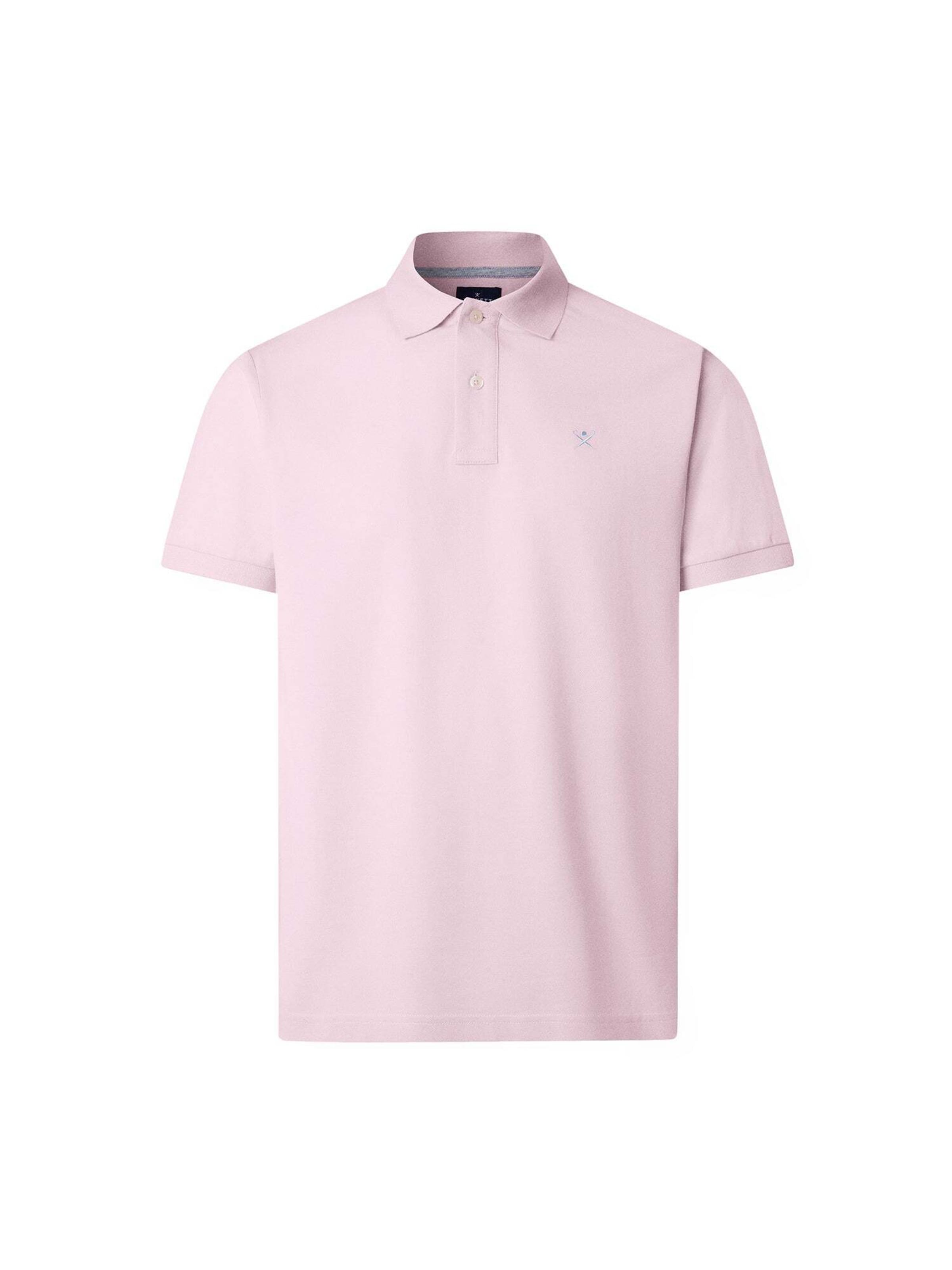 T-Shirt Hackett London en rose : devant