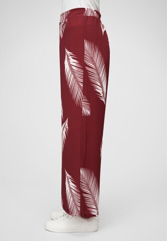 Cloud5ive Wide leg Bandplooibroek in Rood