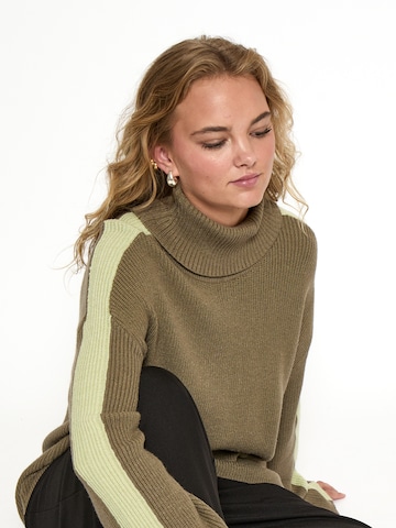 DESIRES Pullover 'Leandra' i grøn