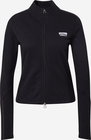 ADIDAS ORIGINALS Cardigan en noir, Vue avec produit