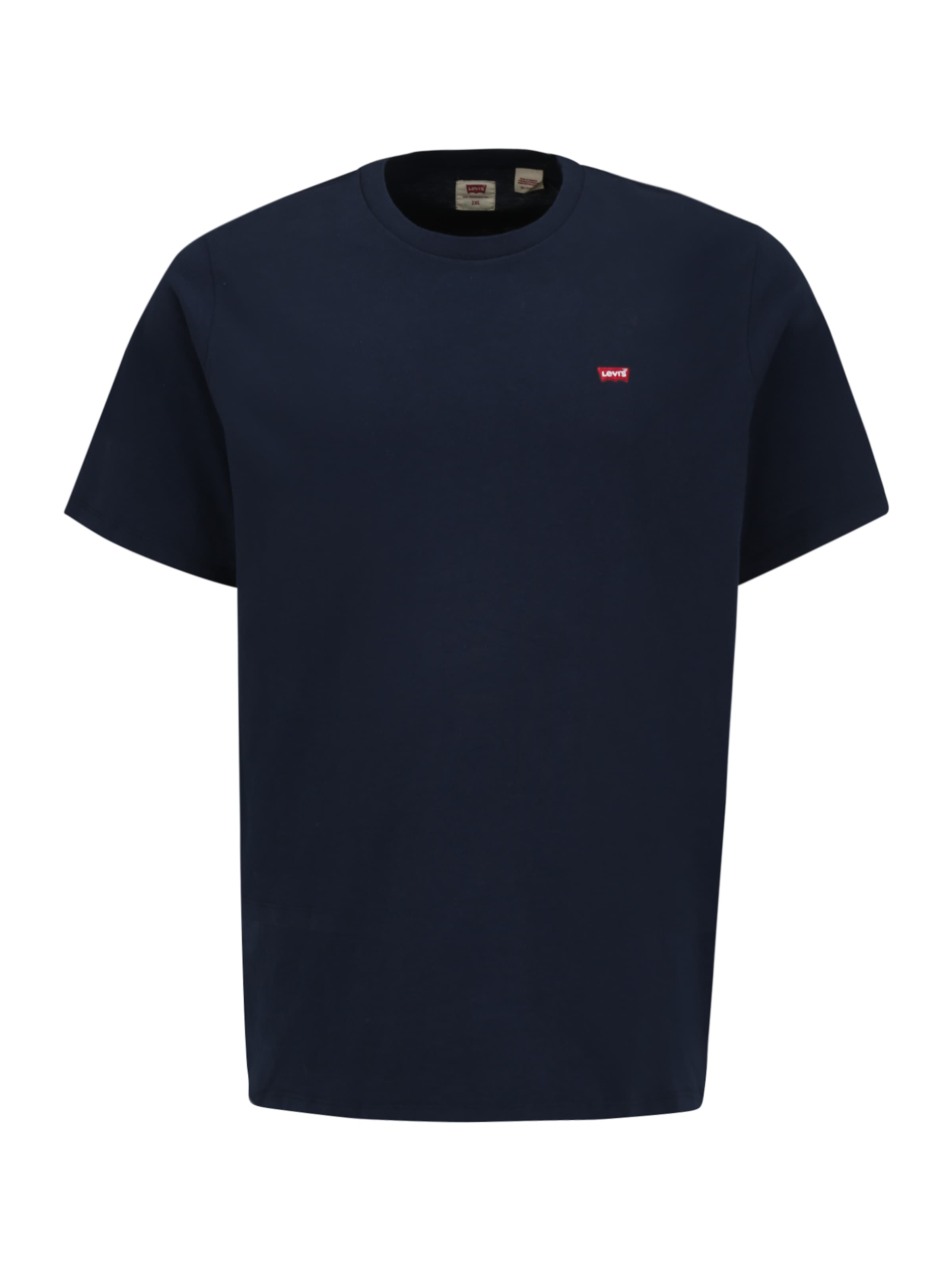 Levi's® Big & Tall - Camisa 'Big Original HM Tee' em azul: frente