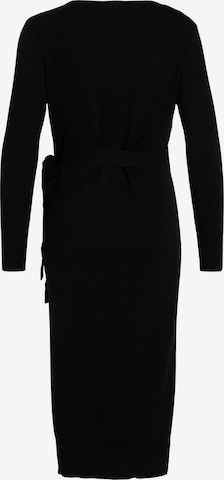 VILA Knitted dress 'COMFY' in Black