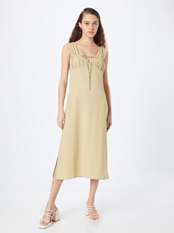 Robe 'Jensis' Hosbjerg en beige : devant