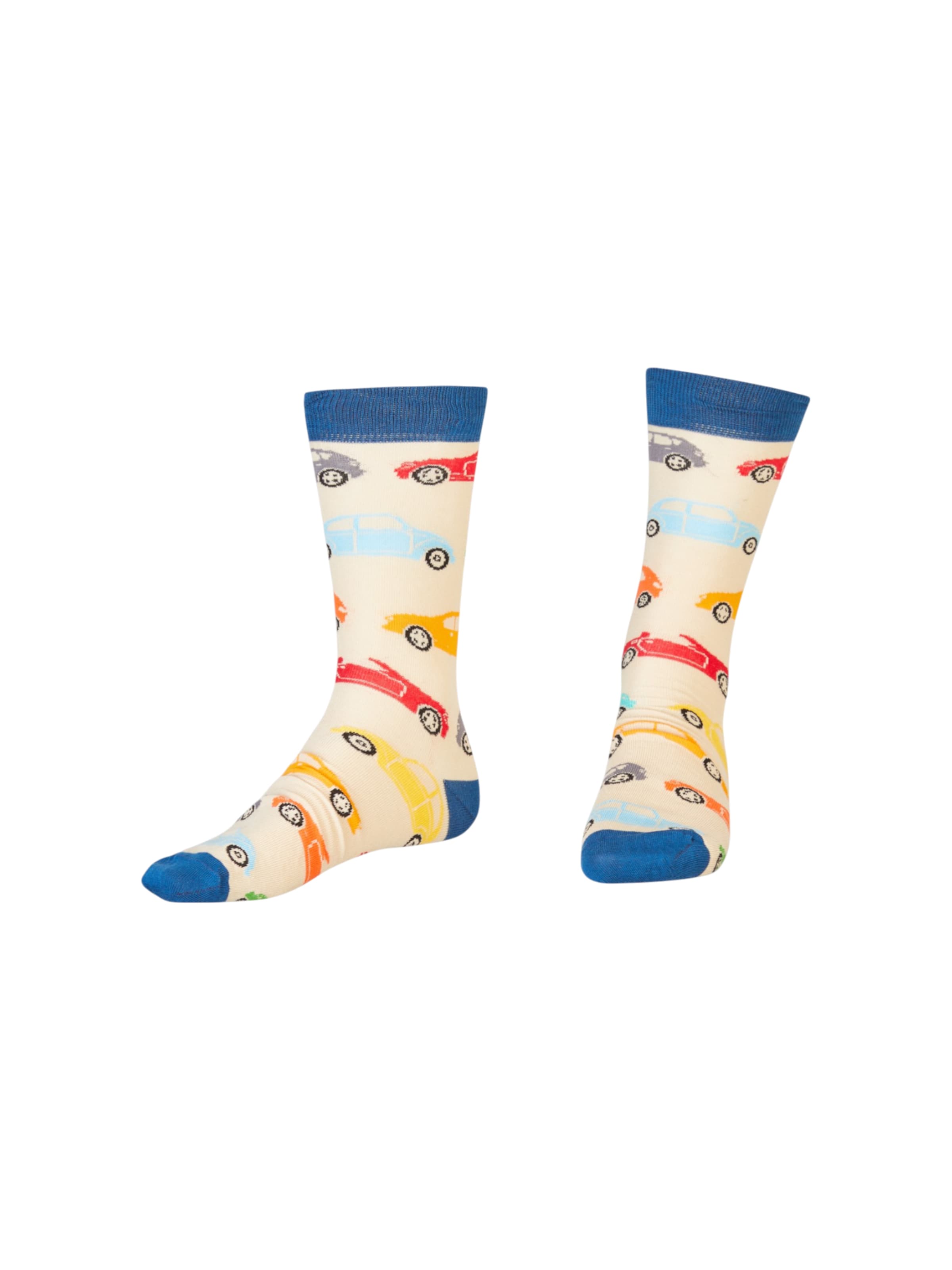 AbgeStrumpft Socks 'Auto' in Beige: front